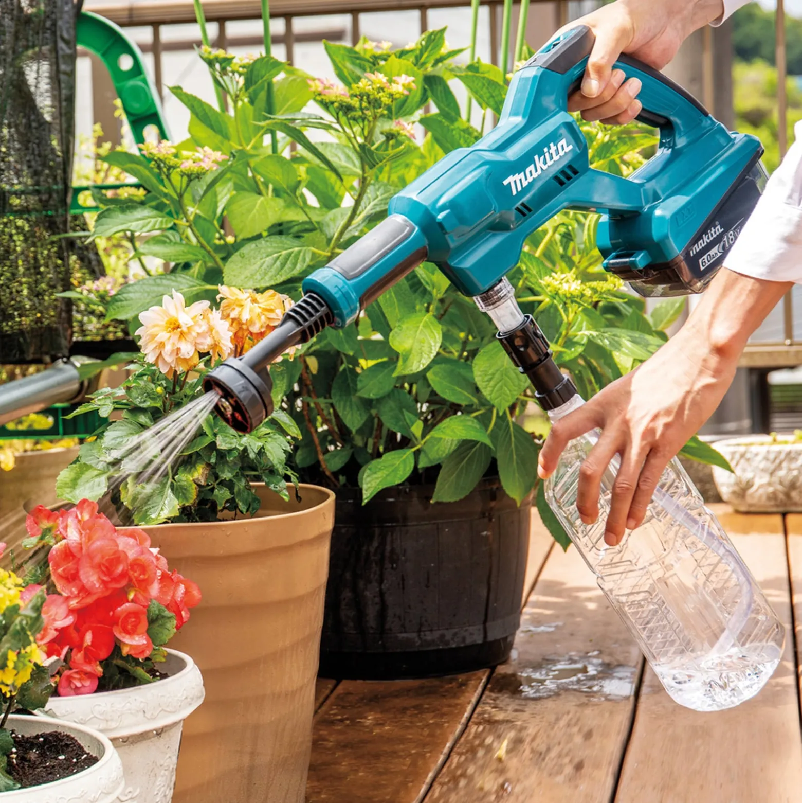 Makita DHW180Z Akku-Druckreiniger 18V Solo - B-Ware (OVP fehlt)