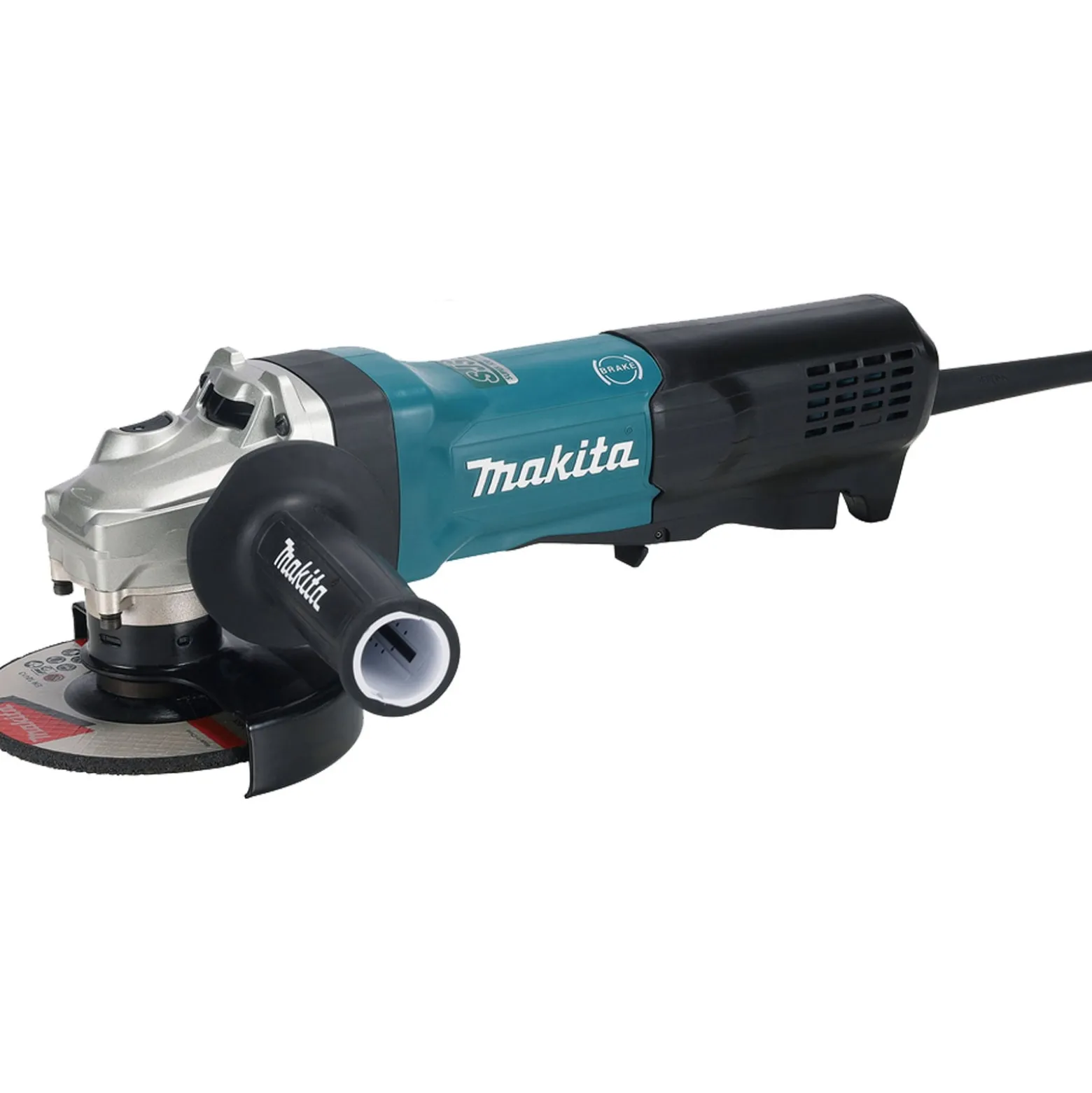 Makita GA5094 Winkelschleifer Ø 125 mm 1.900 W mit Bremse und Paddelschalter