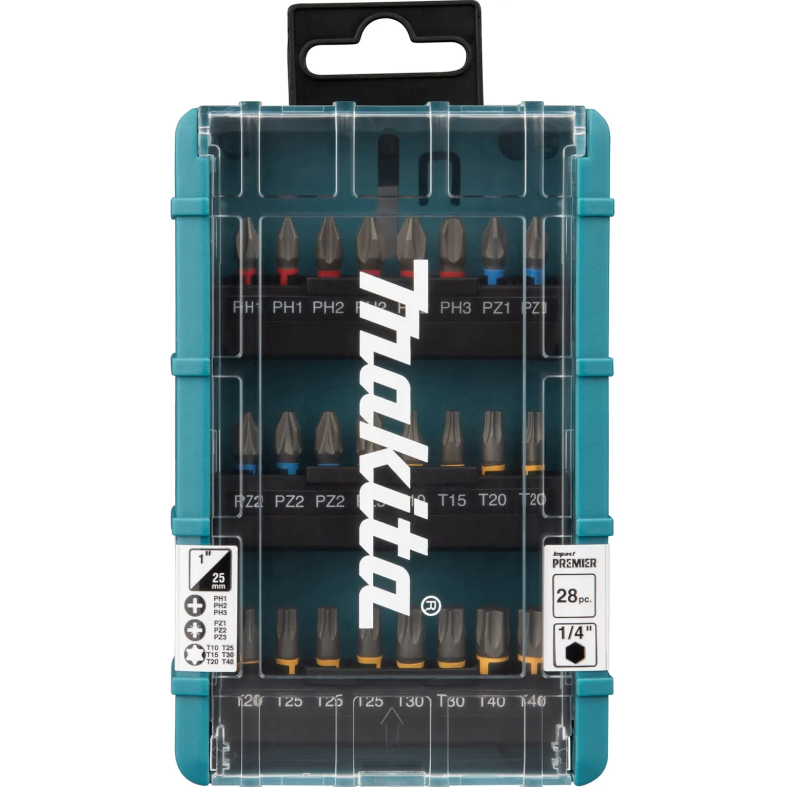 Makita Imp. Premier Steckschl.-Bitset - E-25068