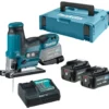 Makita JV102DSMJ Akku-Pendelhubstichsäge 12 V / 2x 4,0 Ah Akku + Ladegerät im Makpac