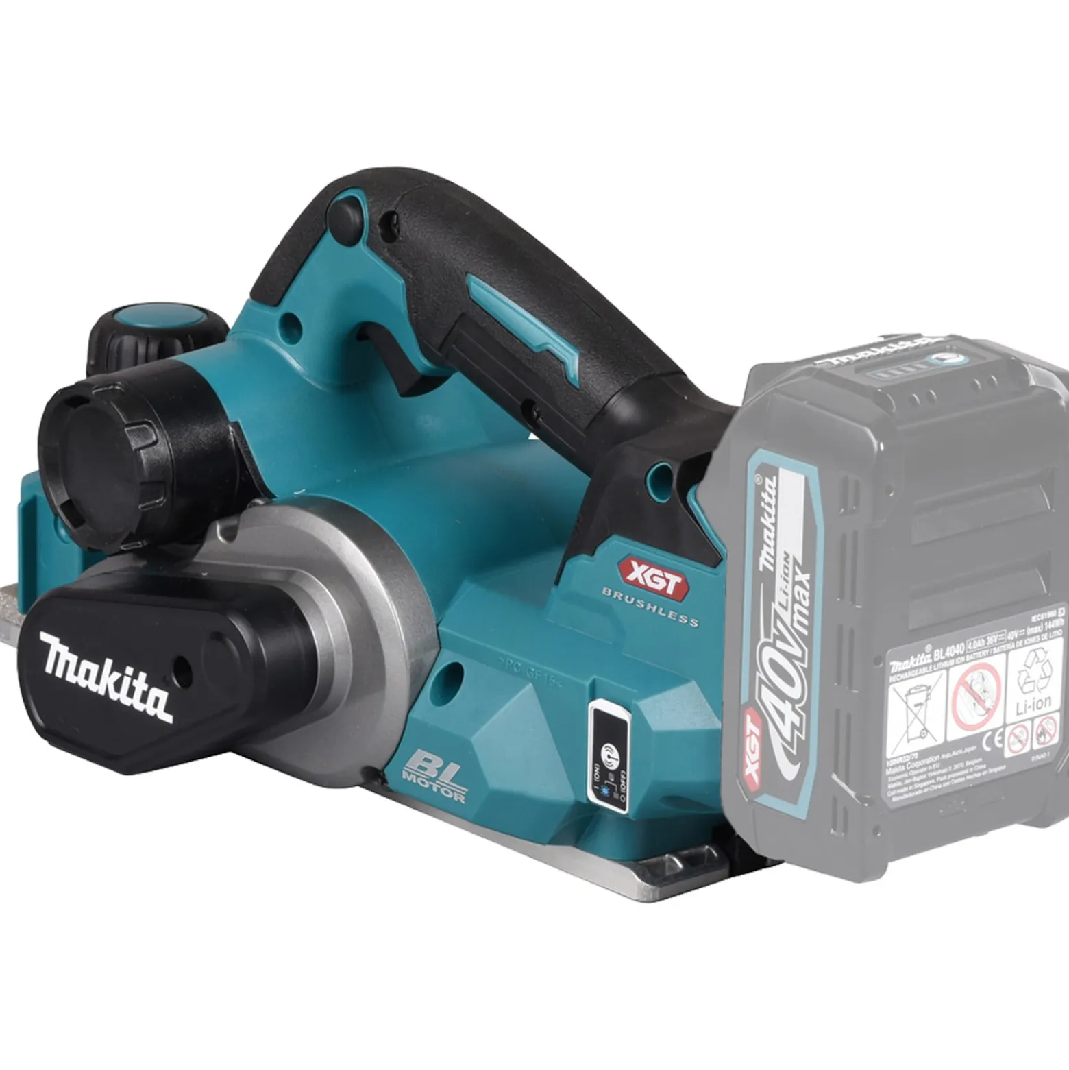 Makita KP001GZ Akku-Hobel 40V max. Solo
