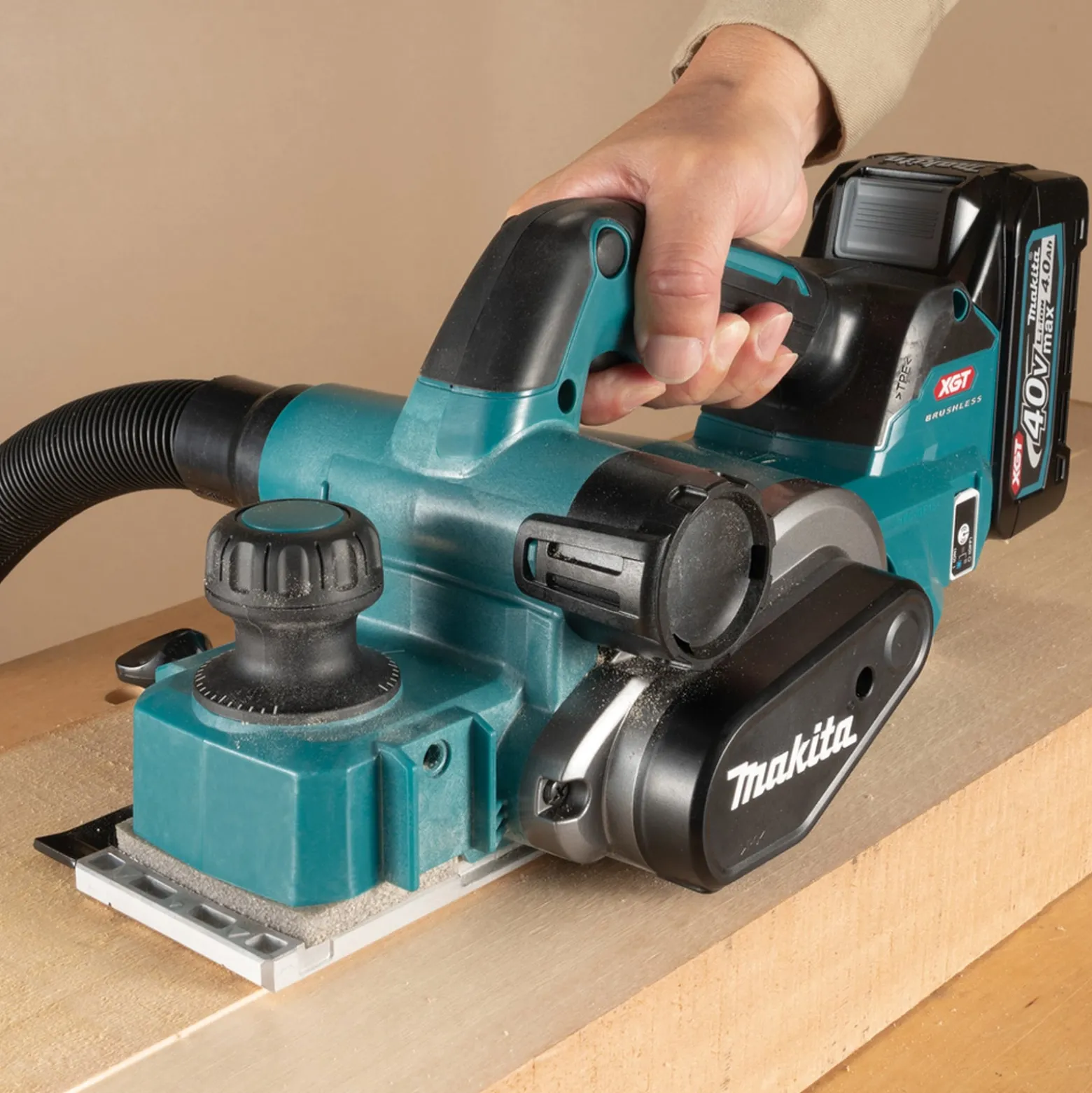 Makita KP001GZ Akku-Hobel 40V max. Solo