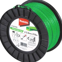 Makita Mähfaden Four-Leaf Grün 310 m Ø 2 mm - E-01781