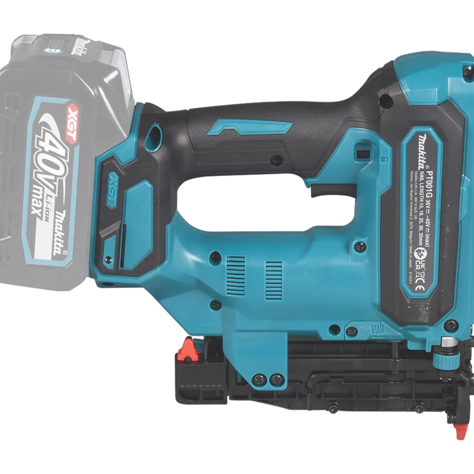 Makita PT001GZ Akku-Stiftnagler 40V max. Solo