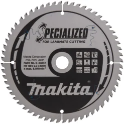 Makita SPECIALIZED Sägeblatt 190x20x60Z - B-33847