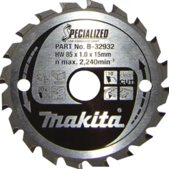 Makita SPECIALIZED Sägeblatt85x15x20Z - B-32932
