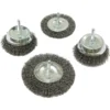 Makita Topf- und Rundbürsten-Set 4tlg. Stahl für Bohrer - D-65729