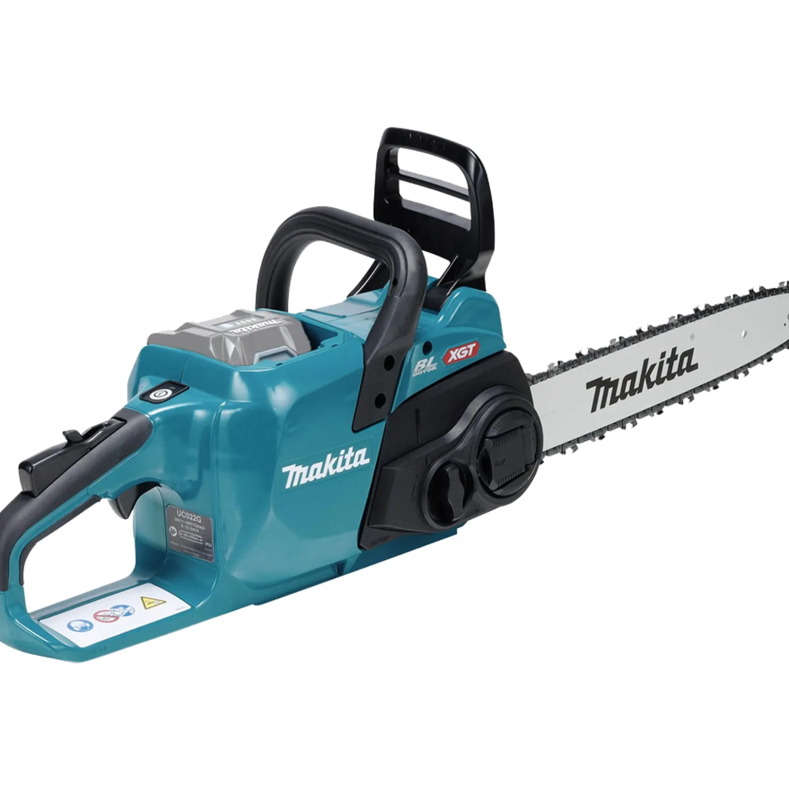 Makita UC022GT101 Akku-Kettensäge 40V max. / 1x Akku BL4050F 5,0 Ah + Schnellladegerät DC40RA