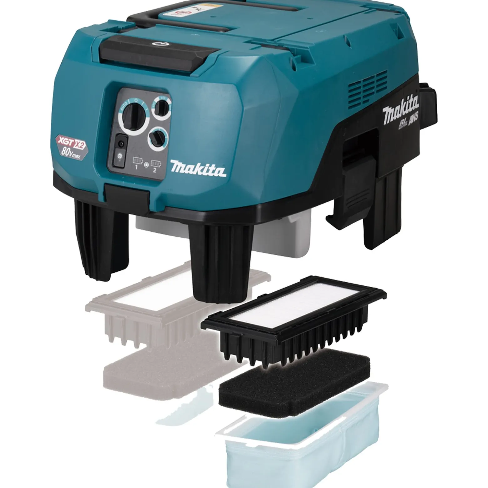 Makita VC006GMZ01 Akku-Staubsauger M XGT 40 V Solo inkl. Zubehör