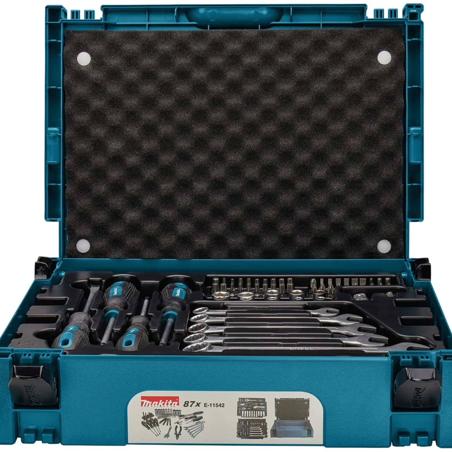Makita Werkzeug-Set 87tlg. im MAKPAC - E-11542