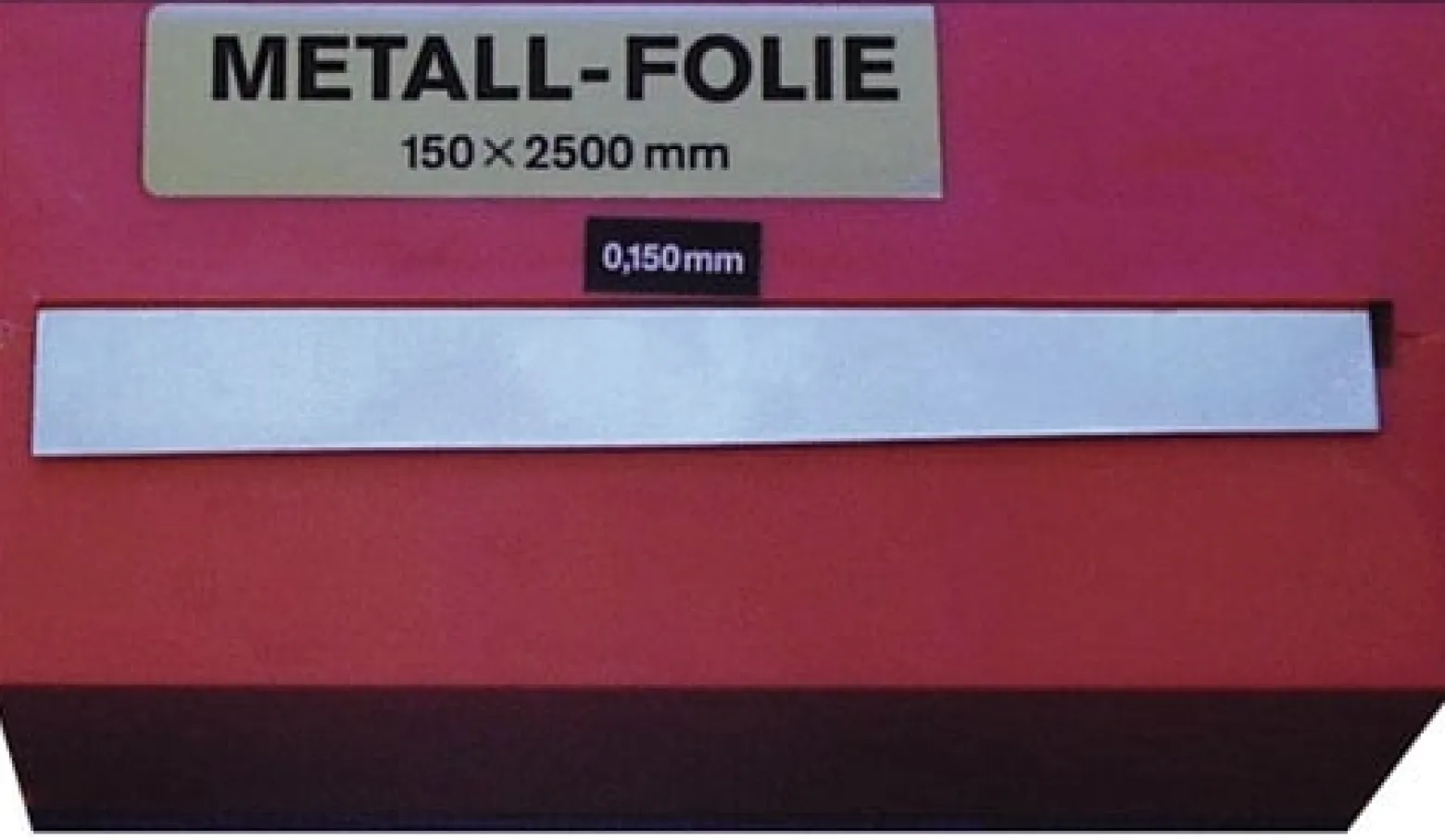 Metallfolie D.0,075mm STA L.2500mm B.150mm - 858837