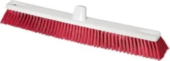 Nölle HACCP-Besen Länge 600 mm Borstenstärke 0,25 mm rot - 18236022