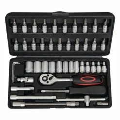 Now Steckschlüsselsatz 45tlg. 1/4″ SW 4-14 mm Anzahl Zähne 72 6-kant - S4000802099