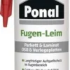 Parkett u.Laminat Fugenleim 1kg EN 204: D4 Flasche PONAL