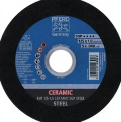 PFERD Trennscheibe Ceramic SGP Steel Ø 125 x 1 mm gerade - 61312510