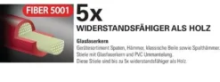 Polet Gärtnerspaten Fiber 5001 mit T-Griff 285 x 180 mm - 106110EV