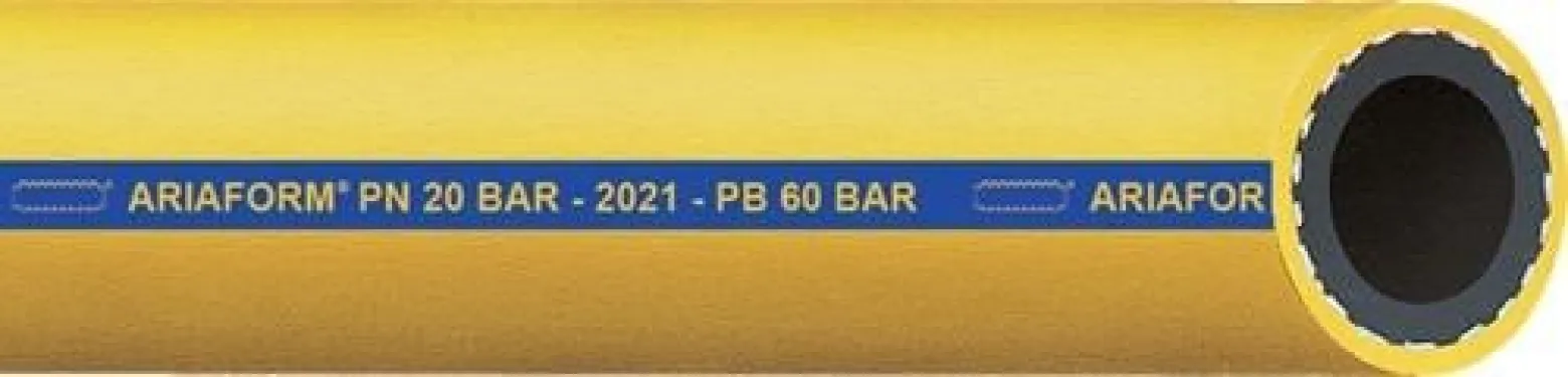 Pressluft-/Wasserschlauch ARIAFORM®/YELLOW ID 19,0mm AD 31,0mm L.20m Gelb TEGUMA