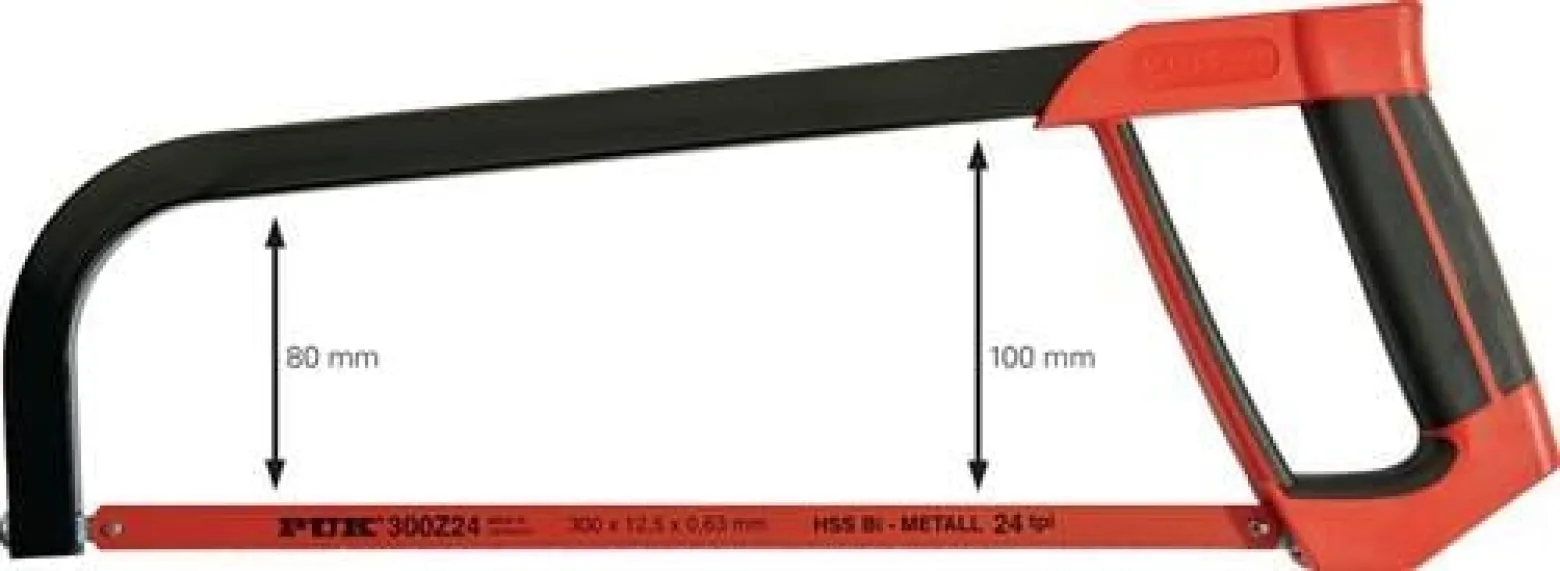 PUK Metallsägebogen Blattlänge 300mm 24 Zähne / Zoll - B32100