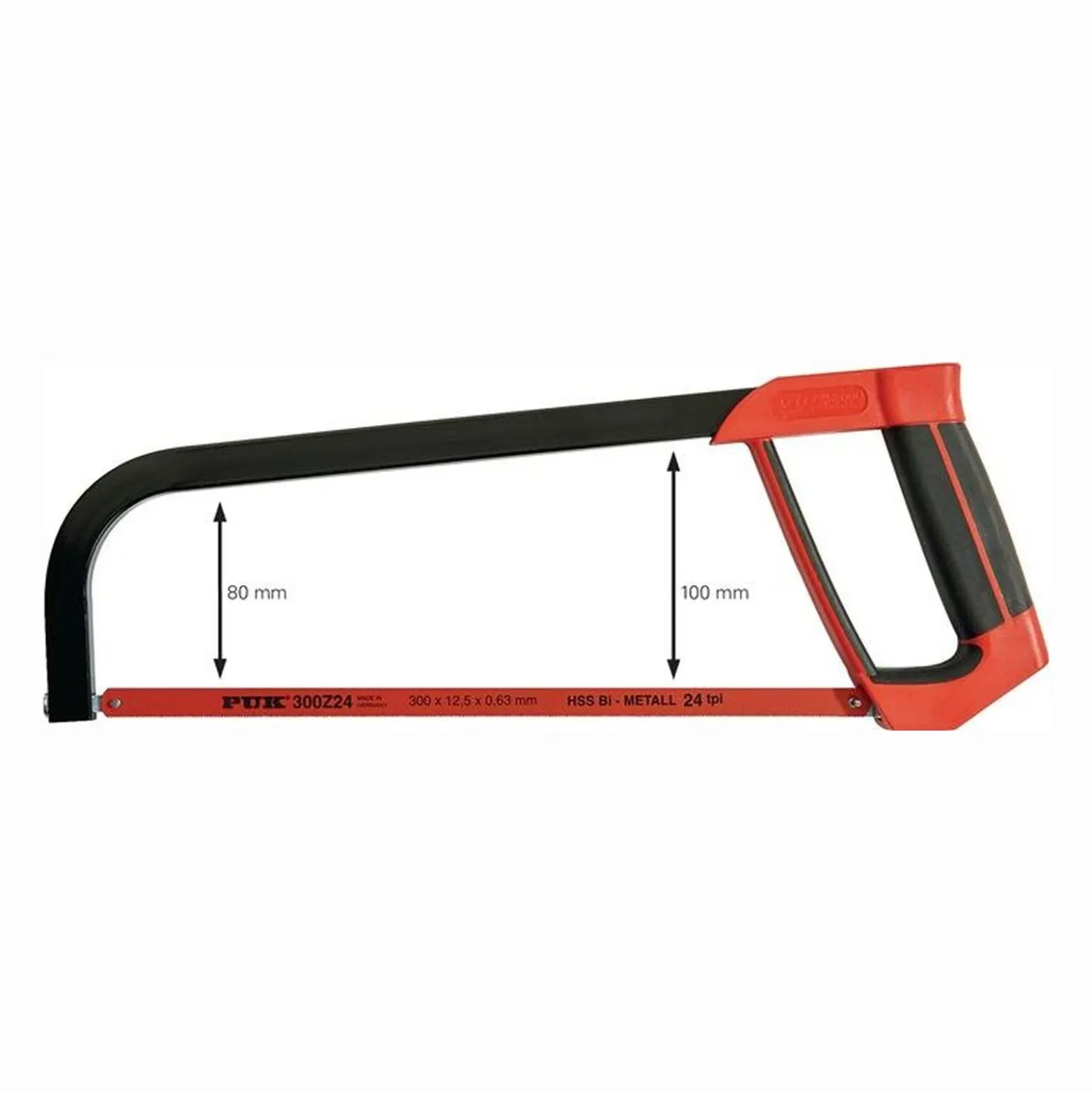 PUK Metallsägebogen Blattlänge 300mm 24 Zähne / Zoll - B32100