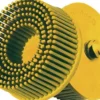 Radialbürstenscheibe Sunburst D.51mm K.80 A80 CRS B.51 gelb 25000min-¹ TYROLIT