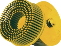 Radialbürstenscheibe Sunburst D.51mm K.80 A80 CRS B.51 gelb 25000min-¹ TYROLIT