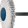 Radialbürstenscheibe Sunburst D.51mm K.120 Weiß 10000min-¹ TYROLIT