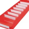 Regalkasten L600 x B180 x H95 mm rot PP - 520605