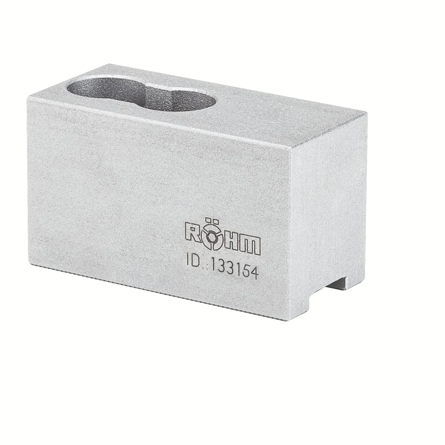 Röhm Aufsatzbacken Größe 110, 3-Backen-Satz, härtbar Spitzverzahnung 90° - 149353