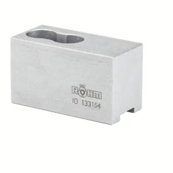 Röhm Aufsatzbacken Größe 125-160, 3-Backen-Satz, härtbar Spitzverzahnung 90° - 046403