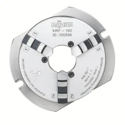 Röhm KRF 200, 3-Backen, mit Grundplatte, Gusskörper - 150599
