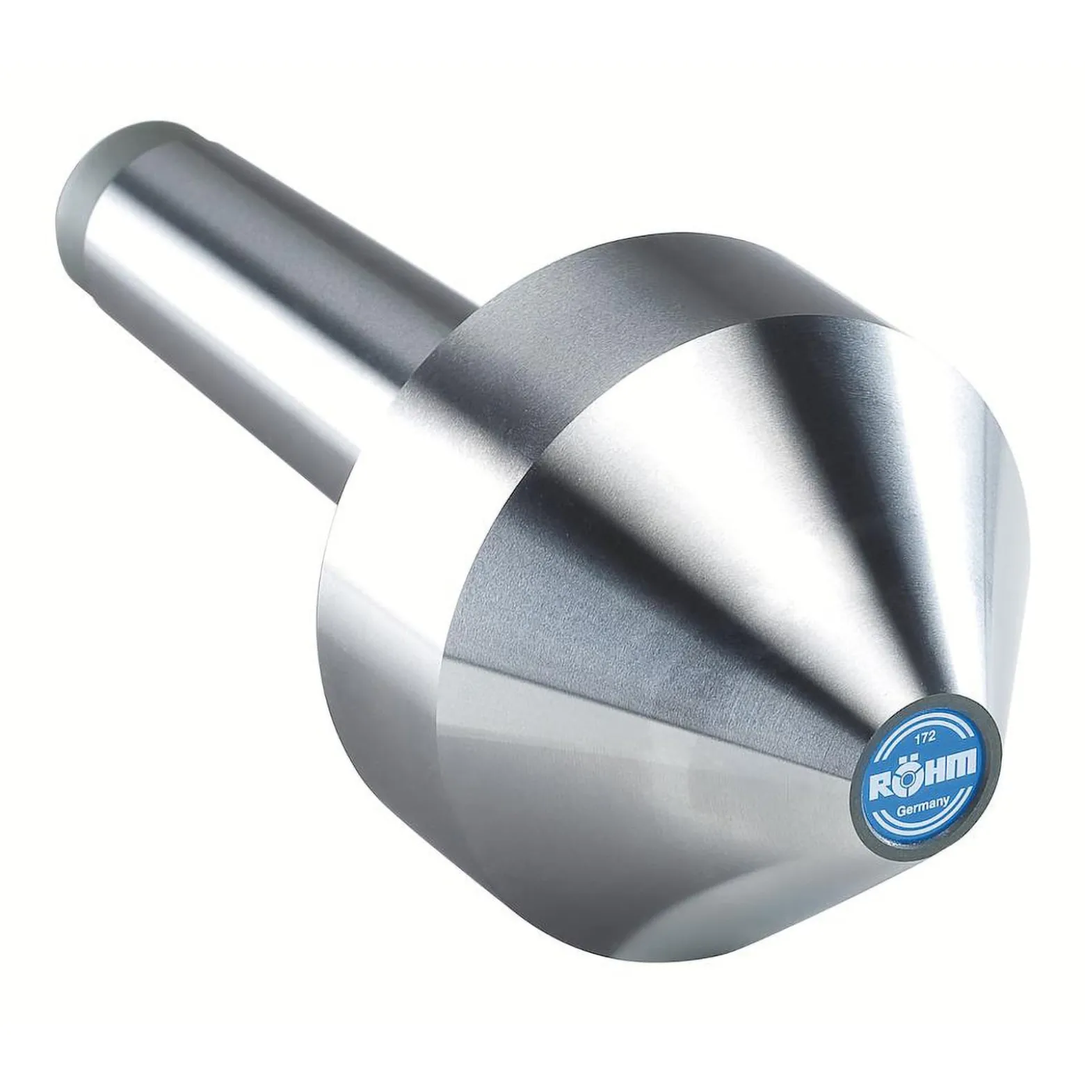 Röhm Mitlaufender Zentrierkegel, Aufnahme MK 6, Größe 175a, stumpf, 75° - 063656