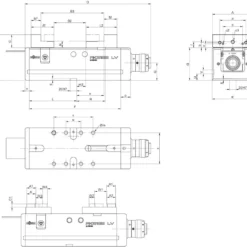 Röhm NC-Kompakt-Spanner RKE-LV, Backenbreite 125, mit umkehrbaren Stufenbacken - 180464