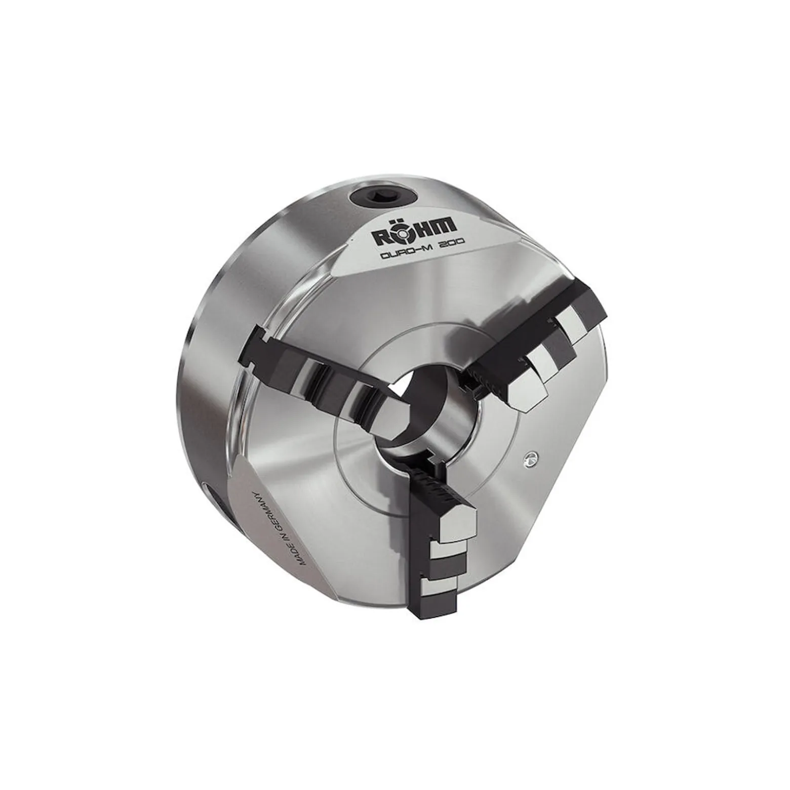 Röhm Planspiralfutter Duro-M 250/3 Zylindrische Aufnahme (DIN 6350 Form A) Bohr- und Drehbacken - 185305