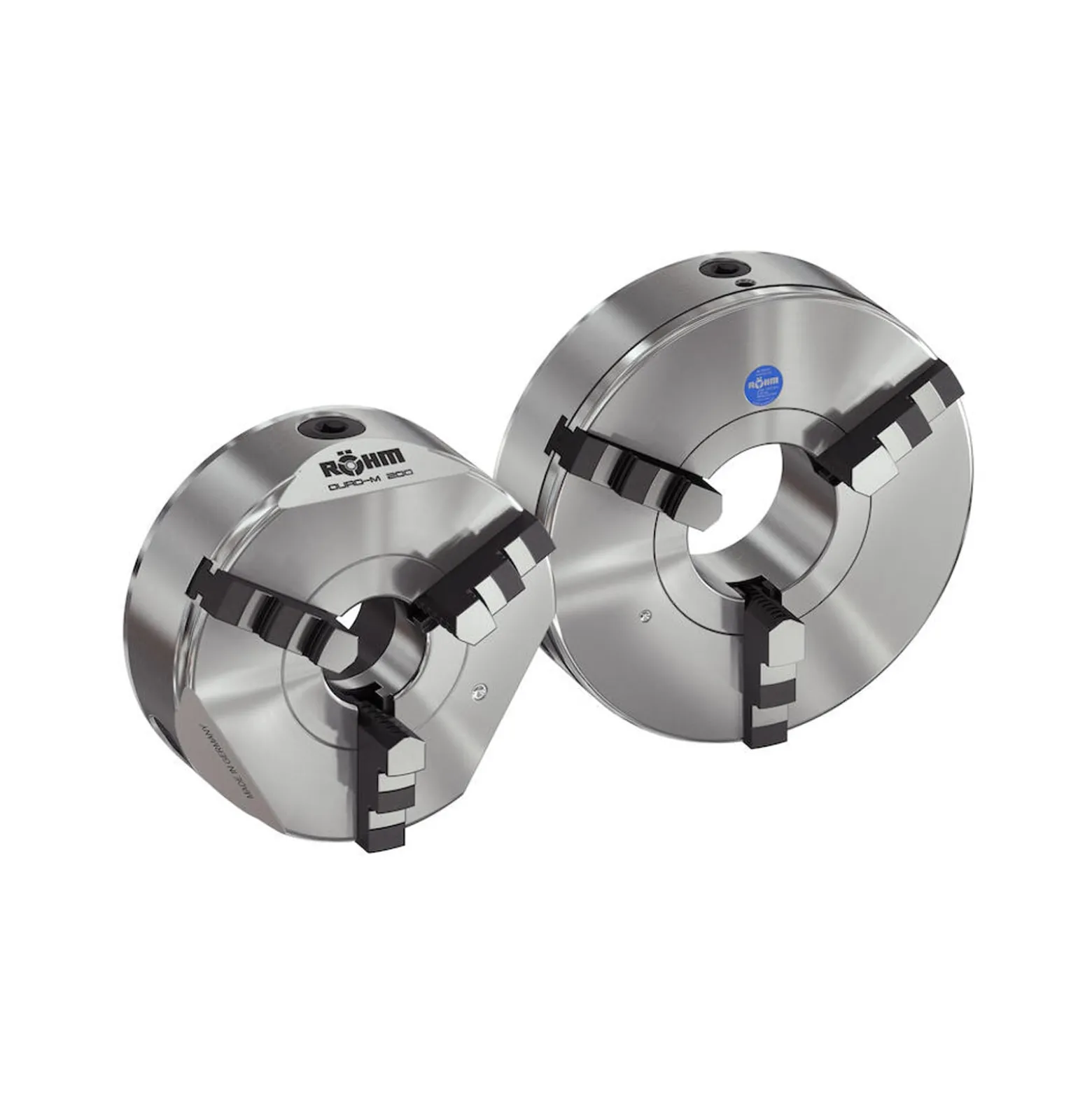 Röhm Planspiralfutter Duro-M 250/3 Zylindrische Aufnahme (DIN 6350 Form A) Bohr- und Drehbacken - 185305