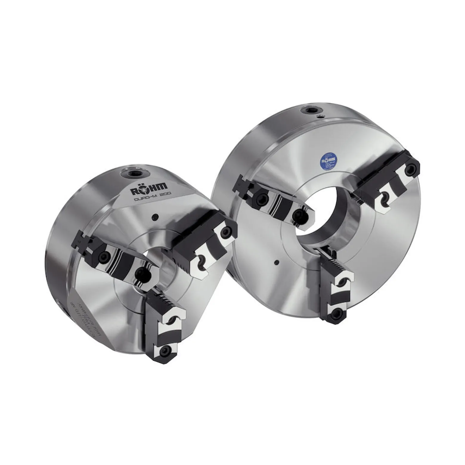 Röhm Planspiralfutter Duro-M 500/3 Zylindrische Aufnahme (DIN 6350 Form A) Grund- und Aufsatzbacken - 185317