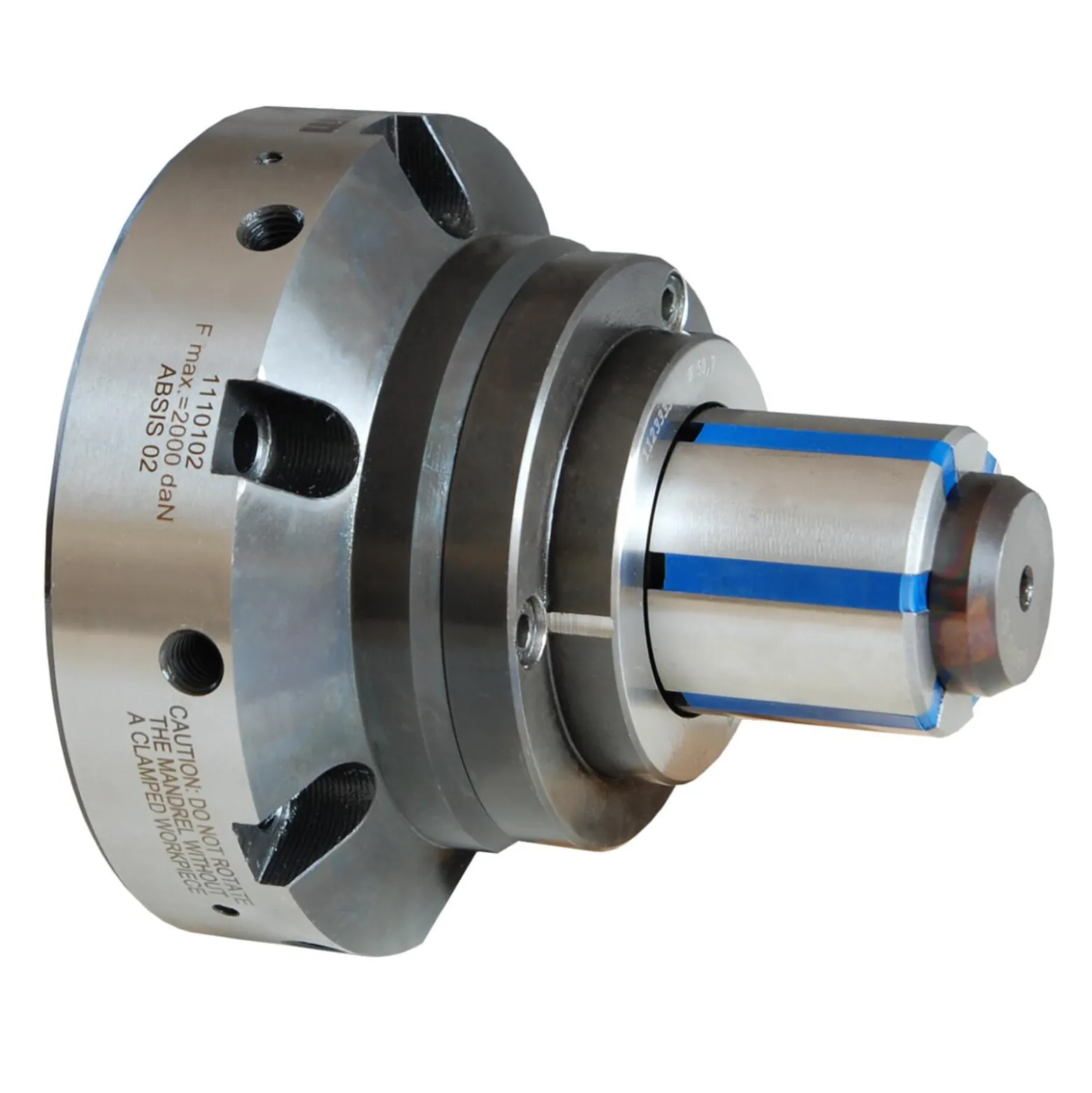 Röhm Segmentspanndorn ABSIS, kraftbetätigt, Größe ABSIS 1, mit Flanschaufnahme - 1110001