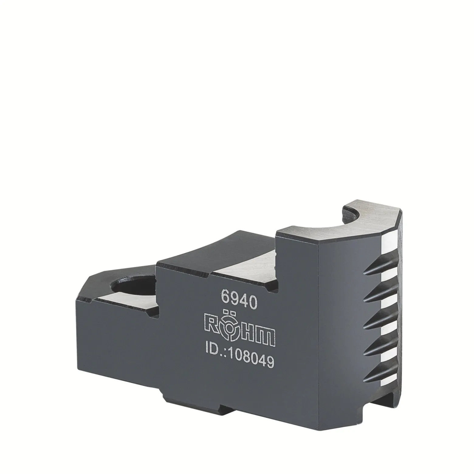 Röhm Umkehr-Aufsatzbacken UB, Größe 700/800, 4-Backensatz, gehärtet - 105085