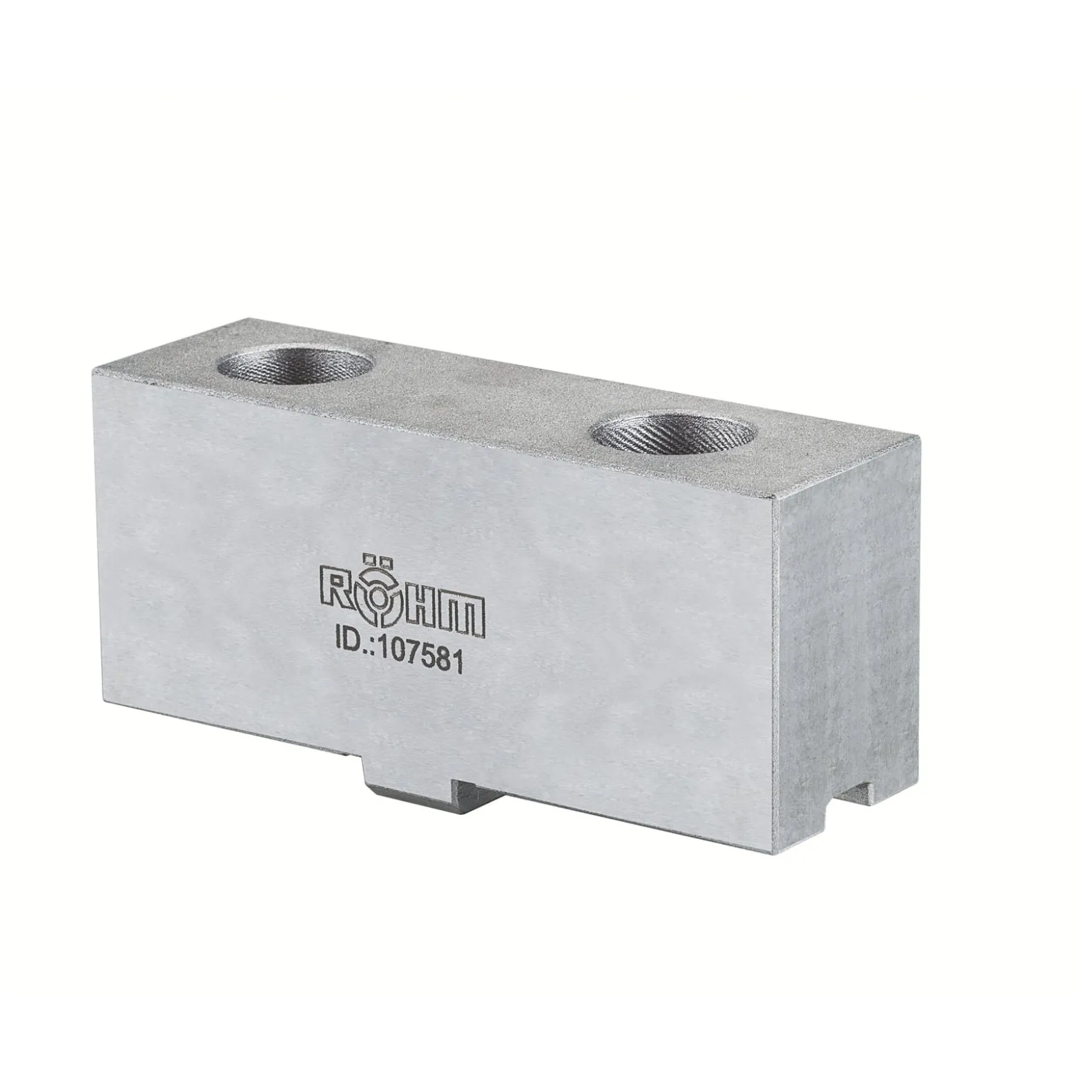 Röhm Ungestufte Aufsatzbacke AB, Größe 140/160, 4-Backensatz, DIN 6350 ungehärtet - 108583