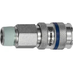 Riegler Schnellverschlusskupplung NW 7,8 Stahl R 1/4 AG - 141512