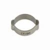 Riegler 50x Schlauchklemme 2-Ohr Edelstahl 1.4301 (W4) Spannbereich 11 - 13 mm - 179471