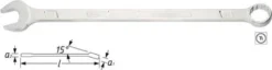 Ringmaulschlüssel 600 LG SW 15mm L.270mm ext.lang Spezialstahl HAZET