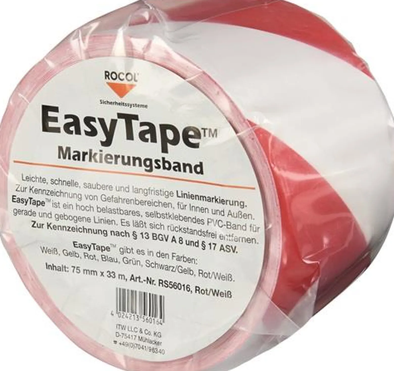 ROCOL Bodenmarkierungsband Easy Tape PVC - RS 56016