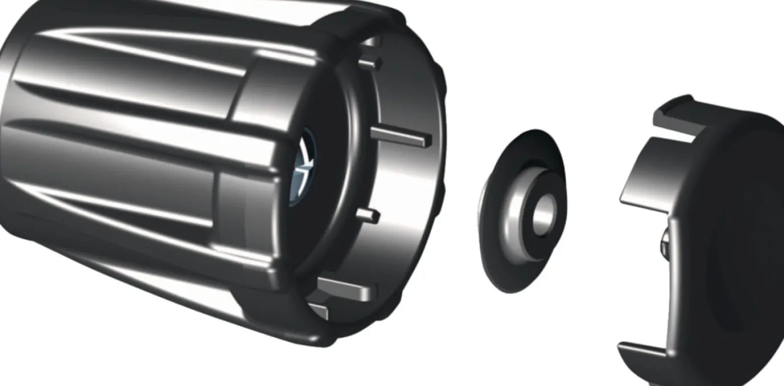 Rohrabschneider 3-45mm 195mm Cu,AL,VA (max.2mm),dünnw.Stahlrohre TECWERK