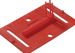 ROTHBUCHER SYSTEME Meterrissplakette RS20 für L80xB50 mm 7 g - RS20rot