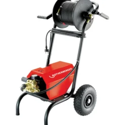 ROTHENBERGER HD 13/100 Hochdruck-Rohrreiniger 2.300 W 230 V 13 l / min 100 bar + Schlauchhaspel - 76020