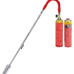 ROTHENBERGER Industrial Breitstrahlbrenner Turbo Plus inkl. 2x Multigas (je 600 ml) - 1500005296