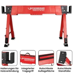 ROTHENBERGER Industrial DUO Falt Arbeitsbock - 1500005750