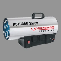 ROTHENBERGER Industrial Heizkanone ROTURBO 35000 mit Piezo inkl. Schlauch & Regler - 1500000363