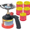 ROTHENBERGER Industrial Scout Campingkocher inkl. 5x C200 Kartusche 330 ml mit ILL System - 1500004213