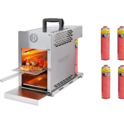 ROTHENBERGER Industrial THERMO ROASTER TO GO Gasgrill inkl. 4 x Multigas 600 ml - 1500004411
